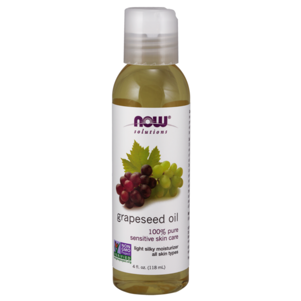 Now Grapeseed Oil 118ml 100% Pure